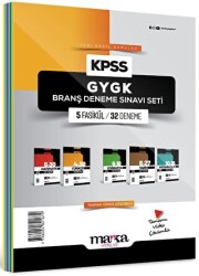 2025 KPSS GYGK Branş Deneme Sınavı Seti 5 Fasikül 32 Deneme - 1