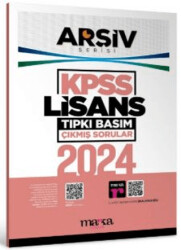 2024 KPSS Lisans Arşiv Serisi Tıpkı Basım Çıkmış Sorular - Marka Yayınları