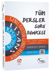 2024 KPSS Lisans Genel Kültür Genel Yetenek Tüm Dersler Tek Kitap Soru Bankası - 1