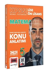 2024 KPSS Lise Ön Lisans 5Yüz Ekibi Matematik Çıkmış Sorularla Desteklenmiş Analizli Konu Anlatımı - 1