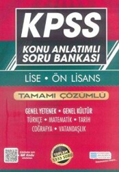 2024 KPSS Lise - Ön Lisans Konu Anlatımlı Soru Bankası - 1