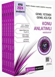 2024 KPSS Lise Ortaögretim Konu Anlatımlı Modüler Set - 1