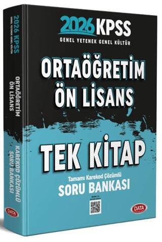 KPSS Lise ve Önlisans Tek Kitap Soru Bankası - 1