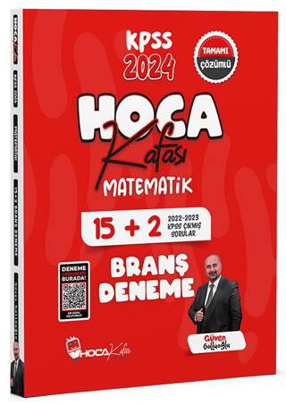 2024 KPSS Matematik 15+2 Deneme Çözümlü - 1