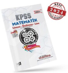 2024 KPSS Matematik El Yazısı Ders Notları Kitabı - 1