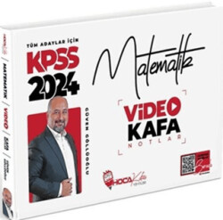 2024 KPSS Matematik Video Kafa Notlar - Hoca Kafası Yayınları
