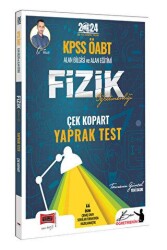 2024 KPSS ÖABT Fizik Öğretmenliği Yaprak Test - 1