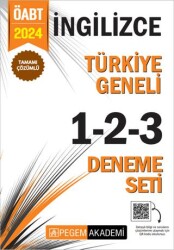 2024 KPSS ÖABT Lise Matematik Tamamı Çözümlü Türkiye Geneli 1-2-3 3`lü Deneme Seti - 1