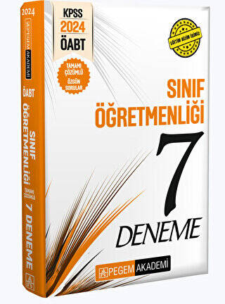 KPSS ÖABT Sınıf Öğretmenliği Tamamı Çözümlü 7 Deneme - 1