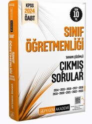 KPSS ÖABT Sınıf Öğretmenliği Tamamı Çözümlü Çıkmış Sorular - 1