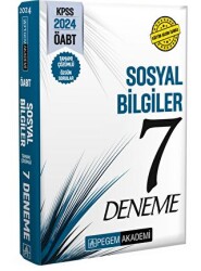 KPSS ÖABT Sosyal Bilgiler Öğretmenliği Tamamı Çözümlü 7 Deneme - 1