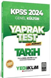 2024 KPSS Tarih Yaprak Test Çek Kopart - 1