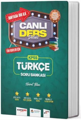 2024 KPSS Türkçe Canlı Ders Destekli Soru Bankası - 1