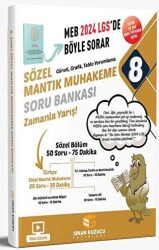 2024 LGS 8. Sınıf Sözel Mantık Muhakeme Soru Bankası Video Çözümlü - 1