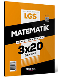 2024 LGS Genel Tüm Konular Matematik 3 Deneme - 1