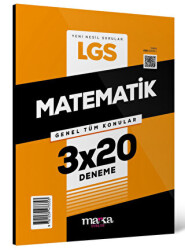 2025 LGS Genel Tüm Konular Matematik 3 Deneme - 1