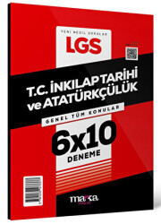 2025 LGS Genel Tüm Konular T.C. İnkılap Tarihi ve Atatürkçülük 6 Deneme - 1
