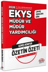 2025 MEB EKYS Müdür ve Yardımcılığı Özetin Özeti - Editör Yayınevi