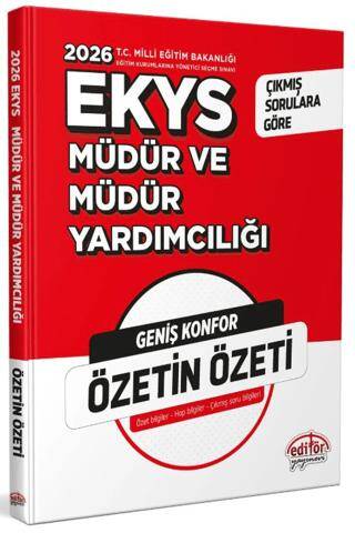 2025 MEB EKYS Müdür ve Yardımcılığı Özetin Özeti - 1