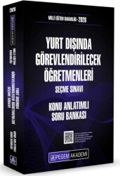 2025 MEB Yurt Dışında Görevlendirilecek Öğretmenleri Seçme Sınavı Konu Anlatımlı Soru Bankası - Pegem Akademi Yayıncılık