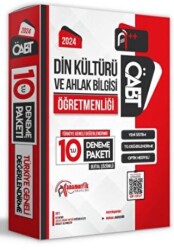 2024 ÖABT Din Kültürü ve Ahlak Bilgisi Öğretmenliği Türkiye Geneli 10 Deneme Dijital Çözümlü - 1