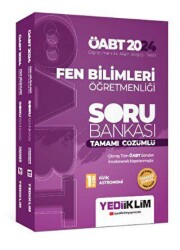 2024 ÖABT Fen Bilimleri Öğretmenliği Tamamı Çözümlü Soru Bankası 1. Cilt - 1