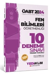 2024 ÖABT Fen Bilimleri Öğretmenliği Tamamı Video Çözümlü 10 Deneme Sınavı - 1