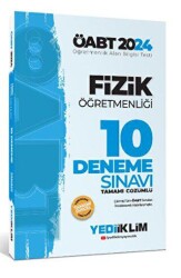 2024 ÖABT Fizik Öğretmenliği Tamamı Video Çözümlü 10 Deneme Sınavı - 1