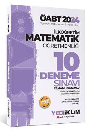 2024 ÖABT İlköğretim Matematik Öğretmenliği Tamamı Çözümlü 10 Deneme Sınavı - 1