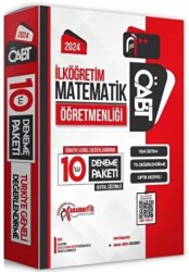 2024 ÖABT İlköğretim Matematik Öğretmenliği Türkiye Geneli 10 Deneme Dijital Çözümlü - 1