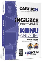 2024 ÖABT İngilizce Öğretmenliği Konu Anlatımı - 1