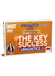 2024 ÖABT İngilizce Öğretmenliği The Key To Success Linguistics Kapsamlı Pratik Ders Notları - 1