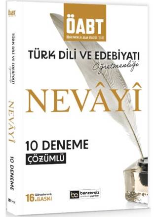 ÖABT Nevayi Türk Dili ve Edebiyatı Öğretmenliği 10 Fasikül Deneme Çözümlü - 1
