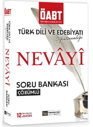 ÖABT Nevayi Türk Dili ve Edebiyatı Öğretmenliği Çözümlü Soru Bankası - 1