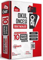 2024 ÖABT Okul Öncesi Öğretmenliği Türkiye Geneli 10 Deneme Dijital Çözümlü - 1