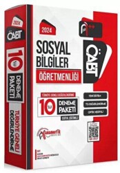 2024 ÖABT Sosyal Bilgiler Öğretmenliği Türkiye Geneli 10 Deneme Dijital Çözümlü - 1