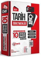 2024 ÖABT Tarih Öğretmenliği Türkiye Geneli 10 Deneme Dijital Çözümlü - 1