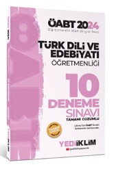 2024 ÖABT Türk Dili Ve Edebiyatı Öğretmenliği Tamamı Video Çözümlü 10 Deneme Sınavı - 1