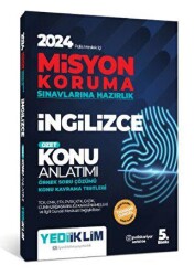 2024 Polis Meslek İçi Misyon Koruma Sınavlarına Hazırlık İngilizce Konu Anlatımılı Soru Bankası - 1