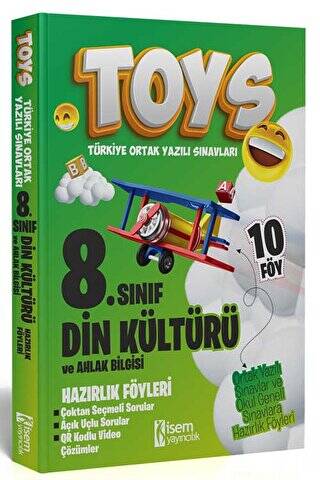 Toys 8. Sınıf Din Kültürü ve Ahlak Bilgisi Hazırlık Föyleri - 1