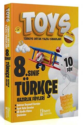 Toys 8. Sınıf Türkçe Hazırlık Föyleri - 1
