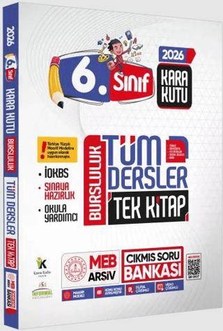 2025 6.sınıf İOKBS BURSLULUK Tüm Dersler Çıkmış Soru Bankası Tek Kitap Yeni Sistem Tamamı Çözümlü - 1