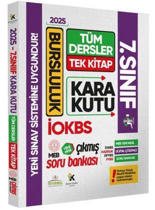 2025 7.sınıf İokbs Bursluluk Tüm Dersler Çıkmış Soru Bankası Tek Kitap Yeni Sistem Tamamı Çözümlü - 1
