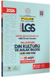 2026 8.Sınıf Full LGS Altın Seri DİN KÜLTÜRÜ ve AHLAK BİLGİSİ MEB Çıkmış Soru Bankası Modüler Seti - Karakutu Yayın