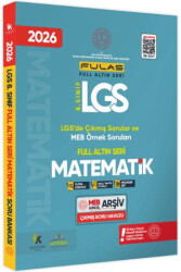 2026 8.Sınıf Full LGS Altın Seri MATEMATİK MEB Çıkmış Soru Bankası Modüler Seti PDF-Video Çözümlü - 1