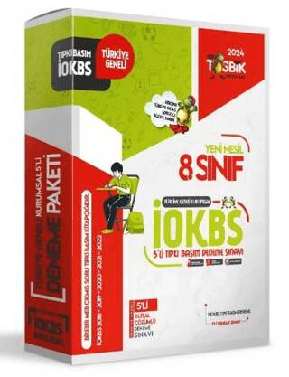 2025 8. Sınıf MEB İOKBS-Bursluluk Çıkmış Soru Tıpkı Basım 5li T. Geneli Dijital Çözümlü Paket Deneme - 1