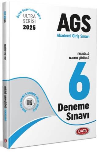 2025 AGS Fasiküllü Tamamı Çözümlü 6 Deneme Sınavı - 1