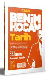 2025 AGS Tarih Tamamı Çözümlü 33 Branş Deneme Benim Hocam Yayınları - 1