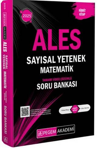 2025 ALES Matematik Sayısal Mantık Tamamı Video Çözümlü Soru Bankası - 1