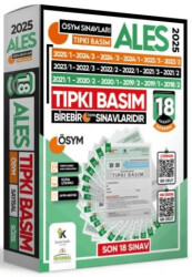 2025 ALES ÖSYM Tıpkı Basım Çıkmış Soru 18li Deneme Paketi Video ve Dijital Çözümlü Türkiye Geneli - 1